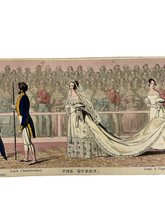 Load image into Gallery viewer, THE AUTHENTIC REPRESENTATION OF THE MAGNIFICENT MARRIAGE PROCESSION AND CEREMONY OF HER MOST GRACIOUS MAJESTY QUEEN VICTORIA WITH HIS ROYAL HIGHNESS PRINCE ALBERT OF SAXE COBURG, CELEBRATED AT THE CHAPEL ROYAL, ST. JAMES, FEBRUARY 19, 1840