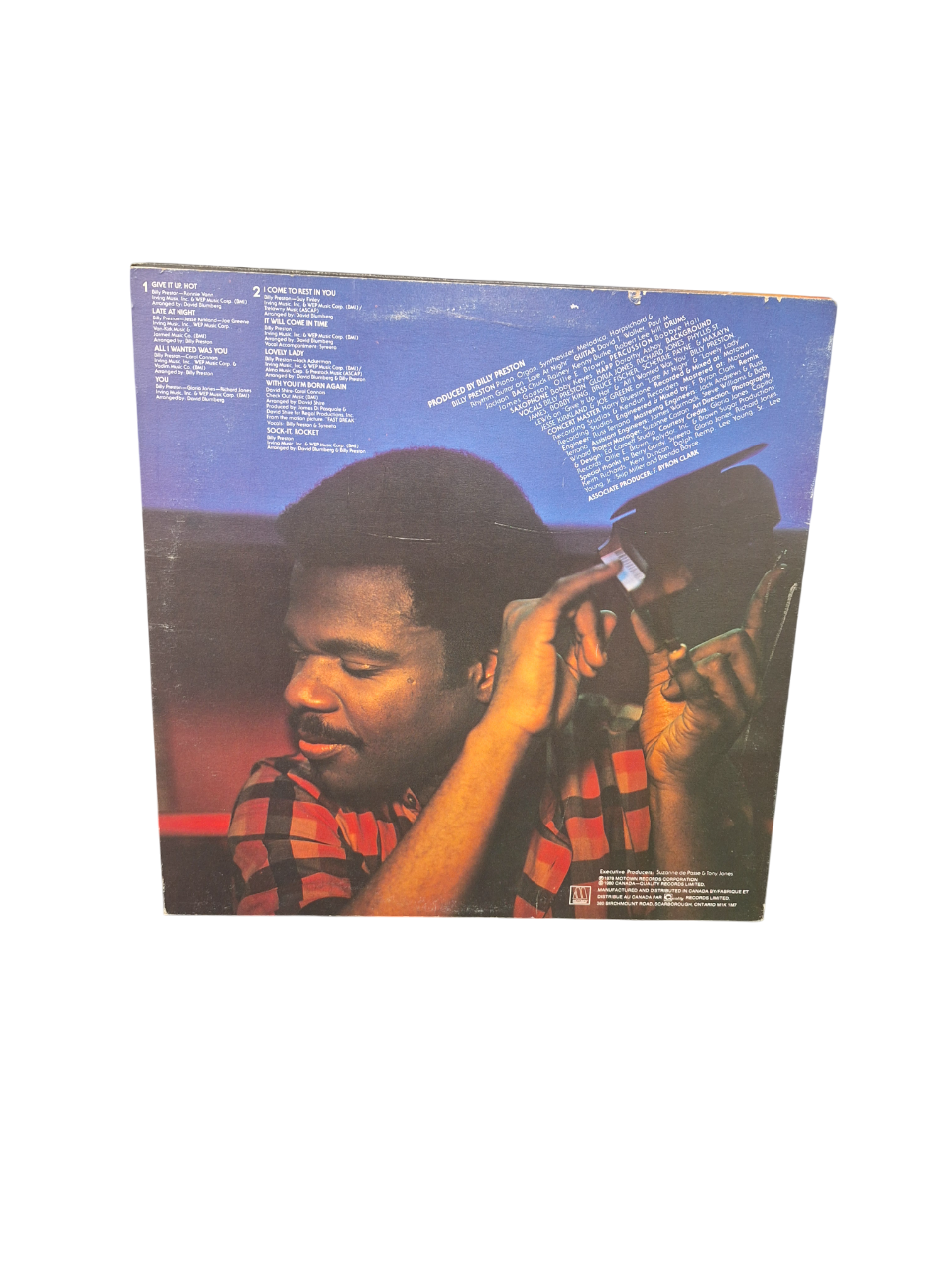 Billy Preston - Late At Night (Vinyl, 1979