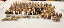 Load image into Gallery viewer, Vintage Wade Whimsies Figurine Collection - 44 Animals with multiples

