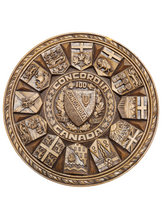 Load image into Gallery viewer, Sculpted Karl Rothammer Concordia Canada Plaque
