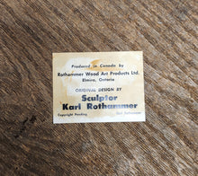 Load image into Gallery viewer, Sculpted Karl Rothammer Concordia Canada Plaque
