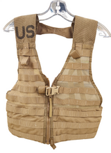 Load image into Gallery viewer, Molle Fighting Load Carrier Vest Coyote Brown

