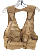 Load image into Gallery viewer, Molle Fighting Load Carrier Vest Coyote Brown
