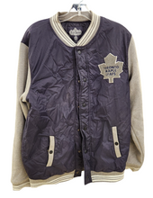 Load image into Gallery viewer, NHL Toronto Maple Leaf's Varsity Jersey - Navy Blue
