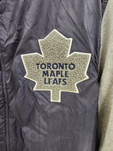 Load image into Gallery viewer, NHL Toronto Maple Leaf's Varsity Jersey - Navy Blue
