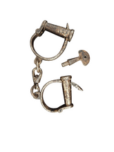 Load image into Gallery viewer, Vintage Handcuffs with Screw Key Lock
