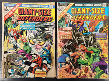 Load image into Gallery viewer, Giant-Size Defenders Comics #2, 3 1974-1975
