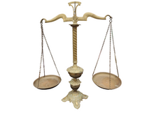 Load image into Gallery viewer, Vintage Brass Balance Scale

