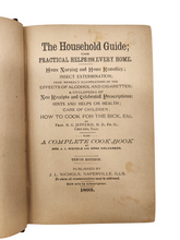 Load image into Gallery viewer, Antique "Home Remedies for Men and Beasts" book 1893
