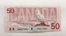 Load image into Gallery viewer, Circulated 1988 $50 Canadian Bill
