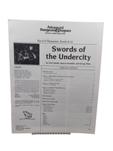 Load image into Gallery viewer, Advanced Dungeons &amp; Dragons Lankmar: Swords of the Undercity (1985)
