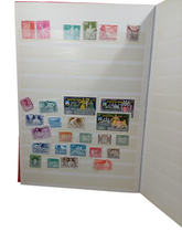 Load image into Gallery viewer, Stamp Book with Some vintage Stamps
