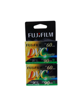 Load image into Gallery viewer, FujiFilm Mini DV Digital Video Cassette SP 60 Minutes (2 pack, sealed)
