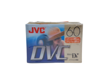 Load image into Gallery viewer, JVC DVC 60 Mini DV Cassettes (2 pack)
