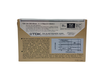 Load image into Gallery viewer, TDK SA-C90 High Bias Cassette Tape
