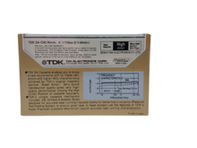 Load image into Gallery viewer, TDK SA-C90 High Bias Cassette Tape
