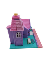 Load image into Gallery viewer, Bluebird Polly Pocket Lightup Wedding Chapel *As is* With 2 figures (1993)
