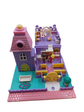 Load image into Gallery viewer, Bluebird Polly Pocket Lightup Wedding Chapel *As is* With 2 figures (1993)
