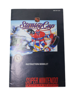 Load image into Gallery viewer, NHL Stanley Cup Instruction Manual (SNES)
