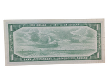 Load image into Gallery viewer, Circulated 1954 $1 Dollar Canadian Devils Head Bill
