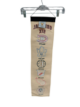 Load image into Gallery viewer, NHL Heritage Banner - Original Six Teams (8" x 31.5")
