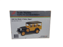 Load image into Gallery viewer, JLE Ford Model A "Station Wagon" Metal Scale Model
