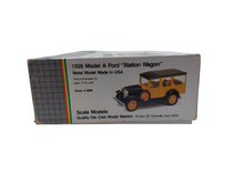 Load image into Gallery viewer, JLE Ford Model A "Station Wagon" Metal Scale Model
