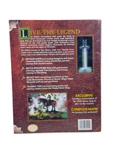 Load image into Gallery viewer, The Legend of Zelda Ocarina of Time Official Nintendo Player's Guide with Intact Map
