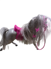 Load image into Gallery viewer, Vintage Barbie Grey Horse With Saddle (1998)
