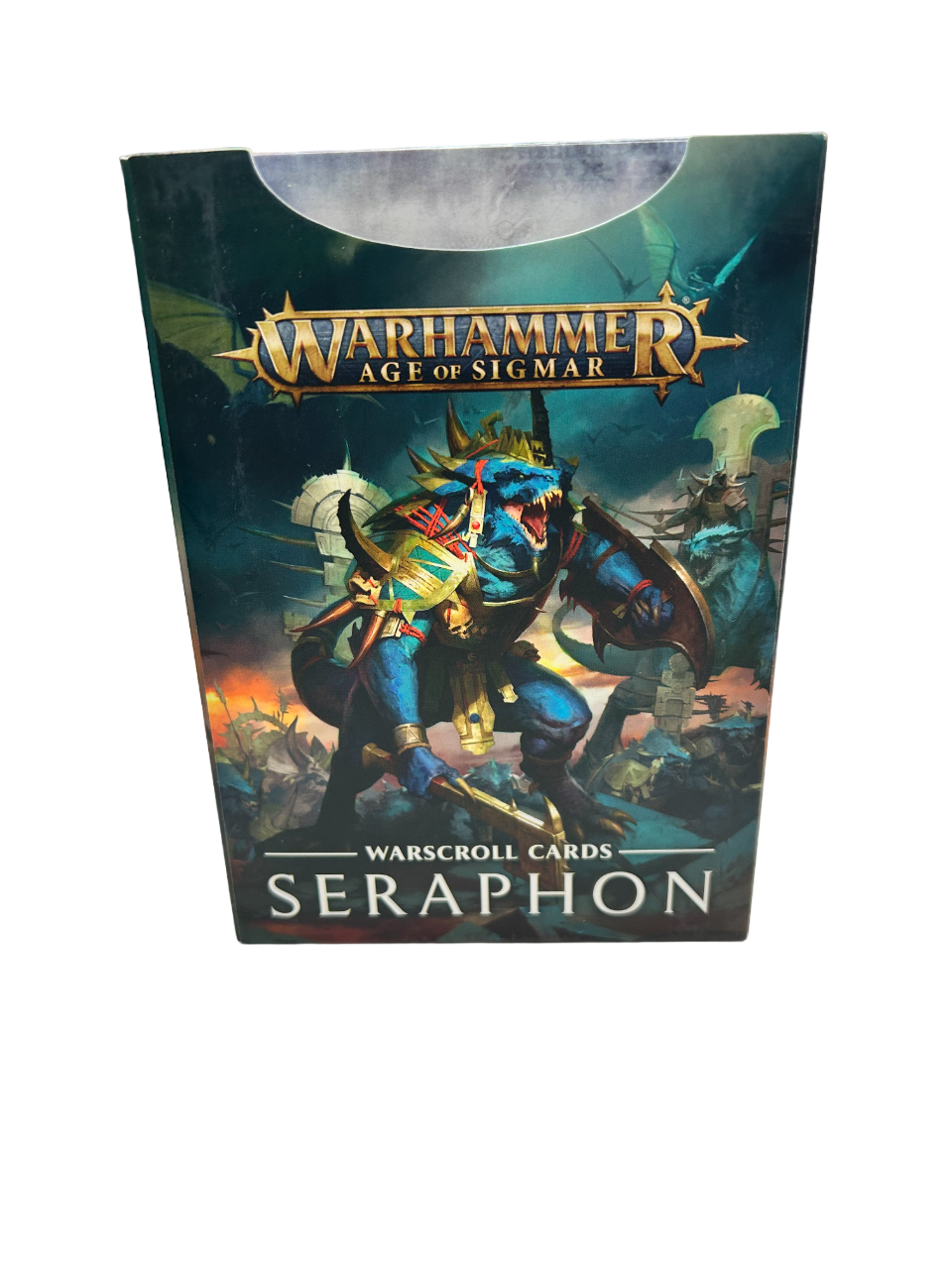 Warhammer: Age of Sigmar War Scroll Cards (Seraphon)