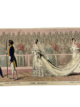 Load image into Gallery viewer, THE AUTHENTIC REPRESENTATION OF THE MAGNIFICENT MARRIAGE PROCESSION AND CEREMONY OF HER MOST GRACIOUS MAJESTY QUEEN VICTORIA WITH HIS ROYAL HIGHNESS PRINCE ALBERT OF SAXE COBURG, CELEBRATED AT THE CHAPEL ROYAL, ST. JAMES, FEBRUARY 19, 1840
