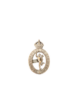 Load image into Gallery viewer, Bronze WW2 British Royal Corps of Signals Hat Badge Pin
