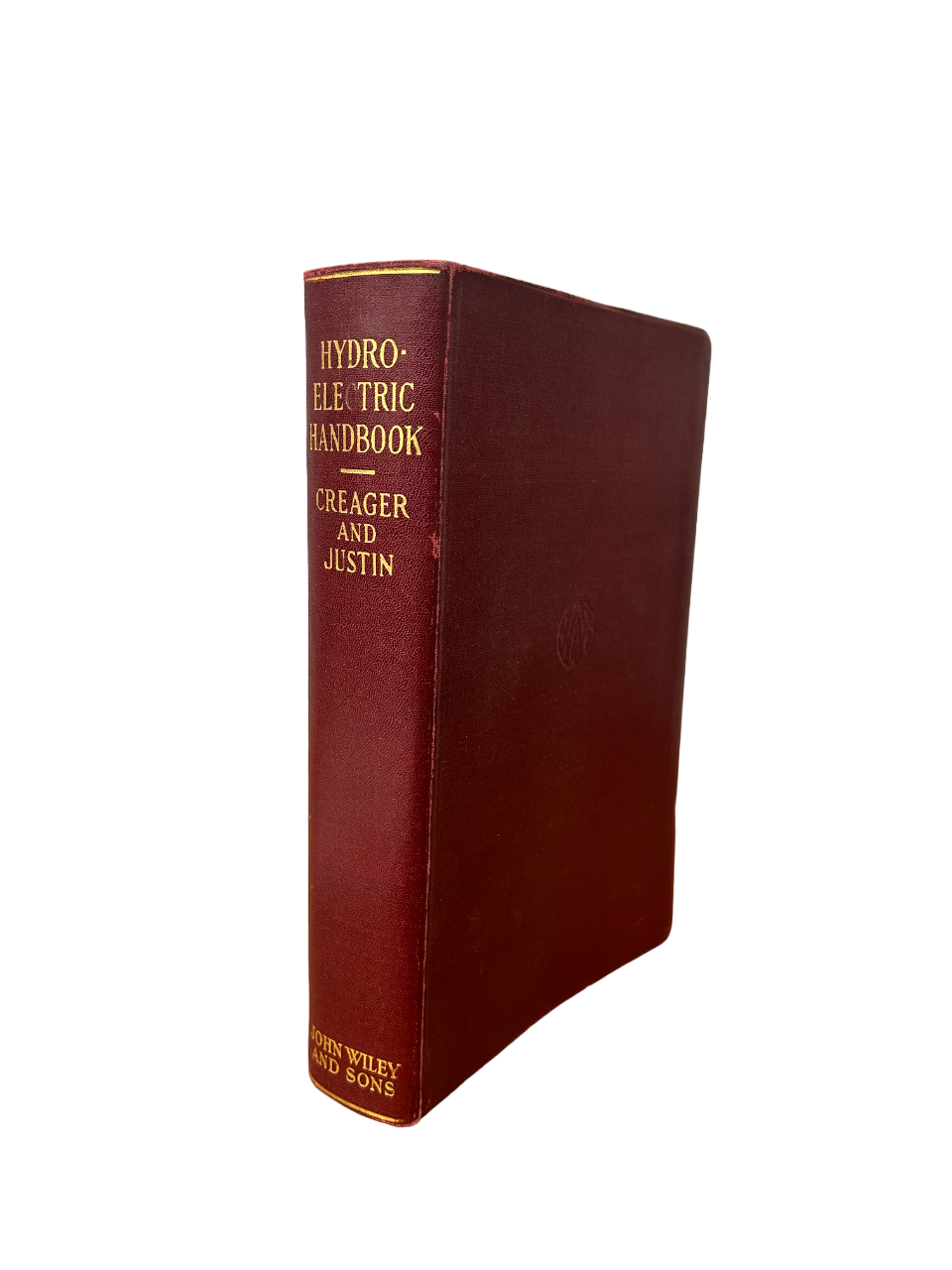 Hydro Electric Handbook 1927 William P. Creager And Joel D. Dustin