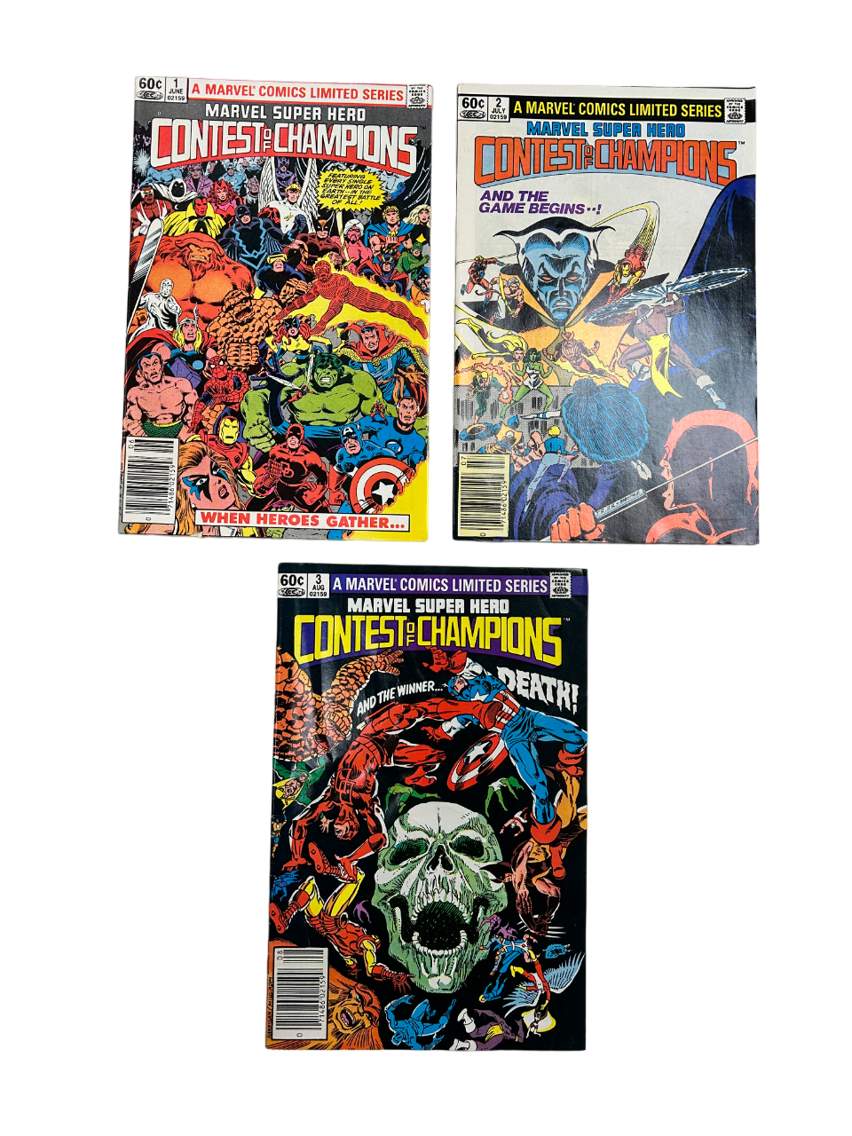 Marvel: Contest of Champions (Issues #1-3, 1982)