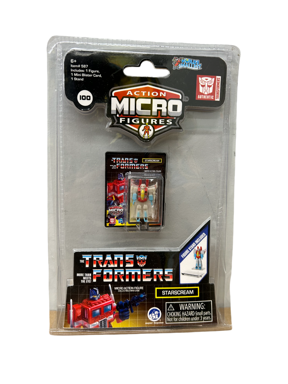 Transformers Action Micro Figures - Starscream *SEALED*