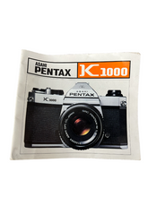 Load image into Gallery viewer, Asahi Pentax K1000 Camera w/ Minolta Leather Camera Bag
