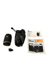 Load image into Gallery viewer, Asahi Pentax K1000 Camera w/ Minolta Leather Camera Bag
