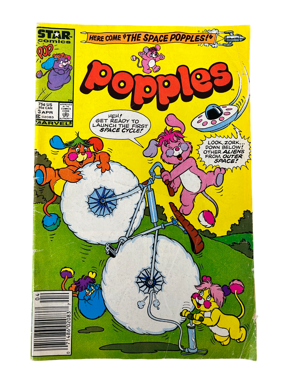 Popples #3 (Star Comics, 1987)