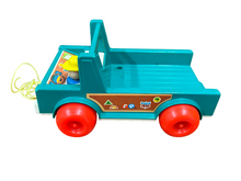 Load image into Gallery viewer, Vintage Fisher-Price Camper &amp; Boat w/ Five People
