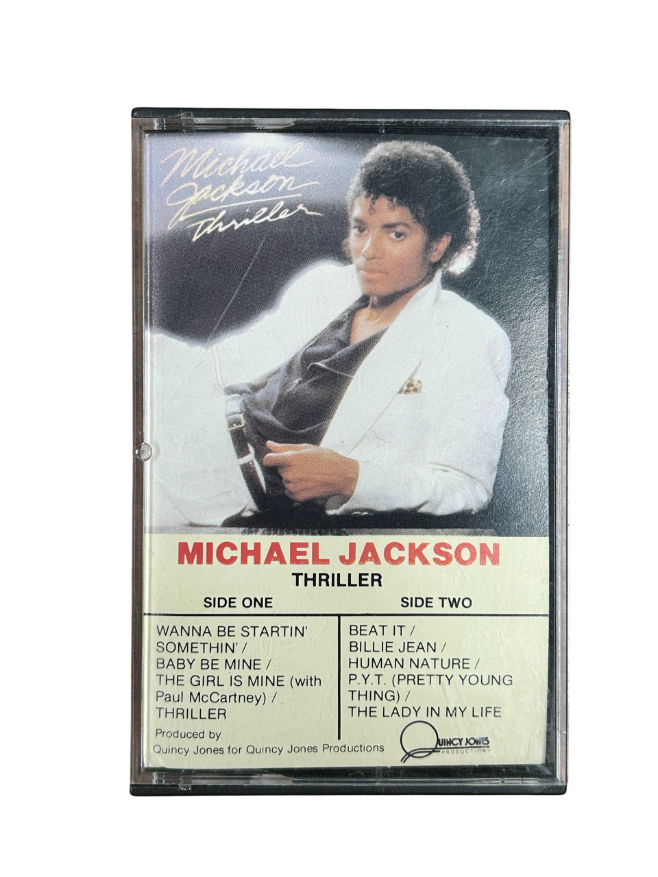 Michael Jackson - Thriller (Cassette Tape, 1982)