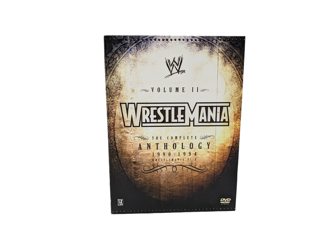 Wrestlemania: The Complete Anthology Vol 2 1990 - 1994 (missing 1 DVD)