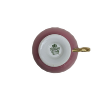 Load image into Gallery viewer, Aynsley Orchard Pink/Gold Footed Cup &amp; Saucer
