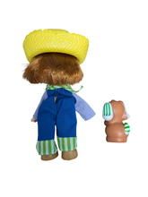 Load image into Gallery viewer, Strawberry Shortcake Huckleberry Pie doll with Pupcake pet No. 43030 (open box, 1981)
