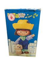 Load image into Gallery viewer, Strawberry Shortcake Huckleberry Pie doll with Pupcake pet No. 43030 (open box, 1981)
