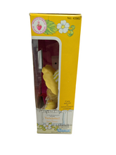Load image into Gallery viewer, Strawberry Shortcake Butter Cookie Doll with Jelly Bear pet (open box, 1981)
