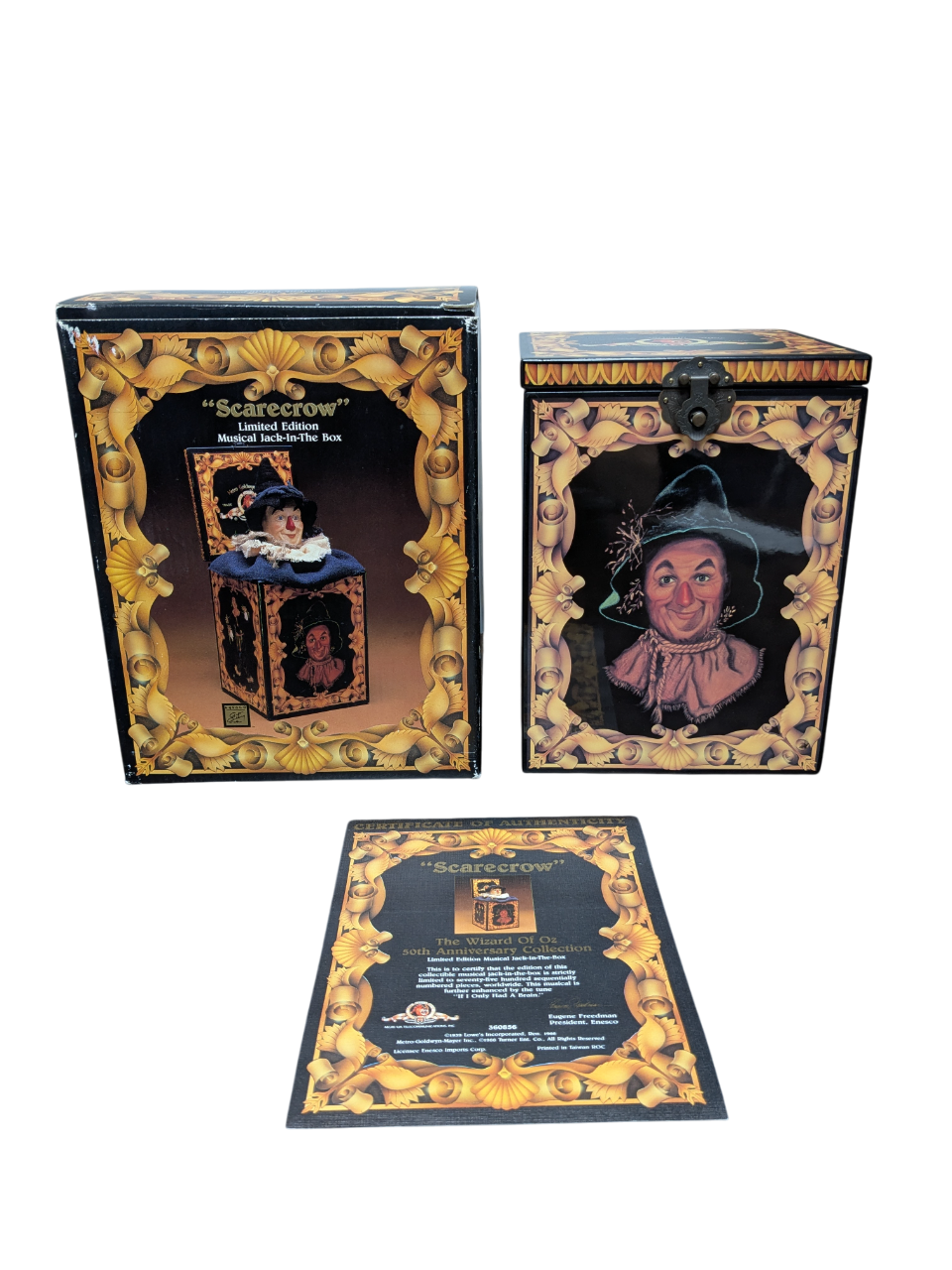 Enesco The Wizard of Oz Scarecrow Limited Edition Musical Jack in the Box
