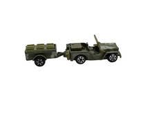 Load image into Gallery viewer, Zymex 2432 MASH Jeep car with trailer (1:87 scale)
