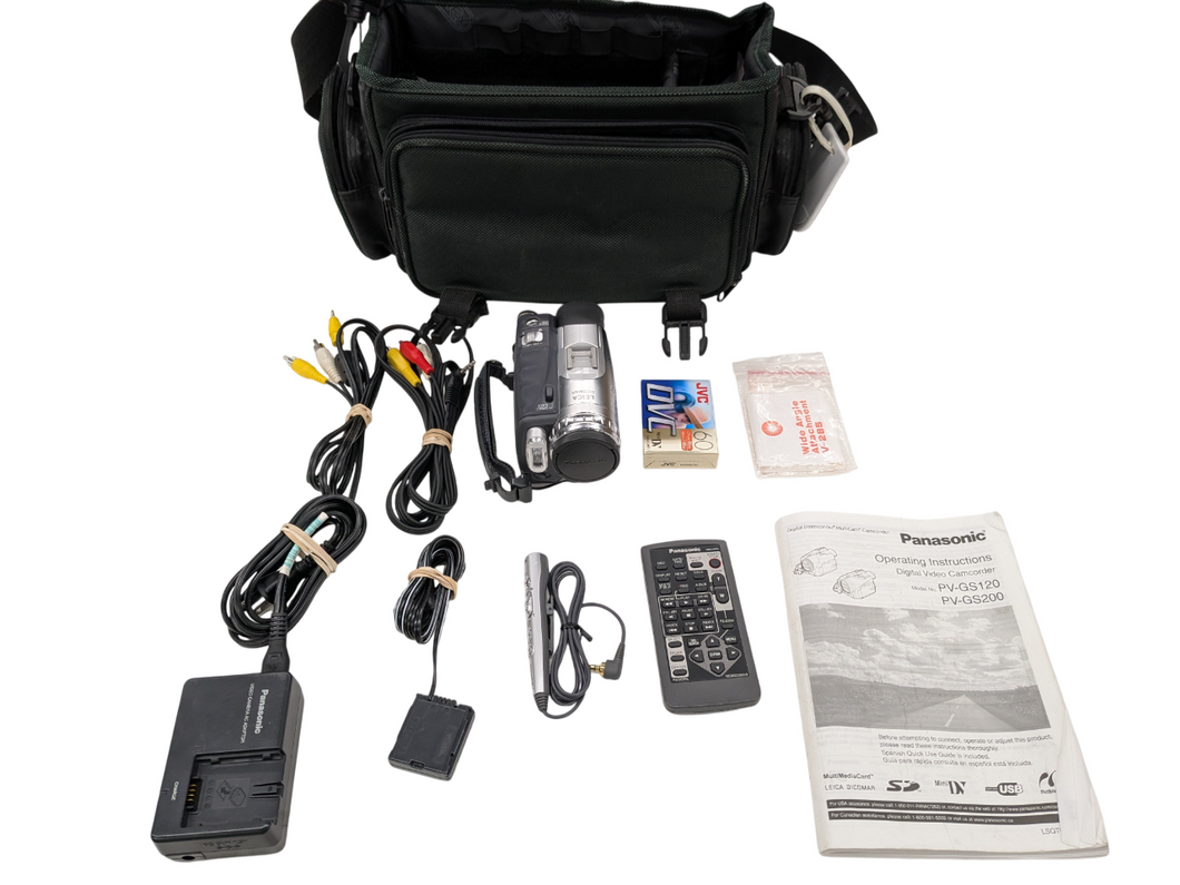 Panasonic 3CCD Camcorder (Model PV-GS200)