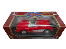 Load image into Gallery viewer, Road Legends 1957 Chevrolet Corvette Collectibles Die Cast Metal 1:18 in Box
