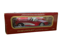Load image into Gallery viewer, Road Legends 1957 Chevrolet Corvette Collectibles Die Cast Metal 1:18 in Box
